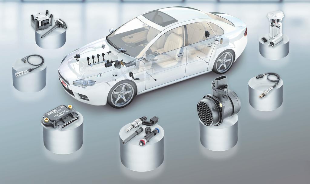 C47 Sistemas de Inyección Electrónica Componentes Bosch para sistemas de inyección electrónica Bosch. Líder de los mercados de equipo original y de reposición para inyección de combustible.