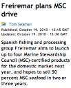 Reconocimiento creciente del MSC por la industria, ONGs y consumidores Fresh seafood distribution leader Caladero S.L.