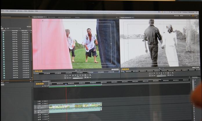 Interfaz de Adobe Premiere Imagen de WCN