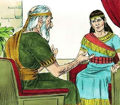 Salomón es proclamado rey 1 Reyes 1.28-31, 38-40 Sin embargo, tres siervos leales tomaron el asunto en sus manos y se lo informaron a Betsabé.