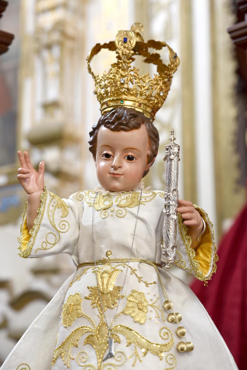Restauración de la Imagen del Niño Jesús de la parroquia de Santo Domingo de Guzmán.