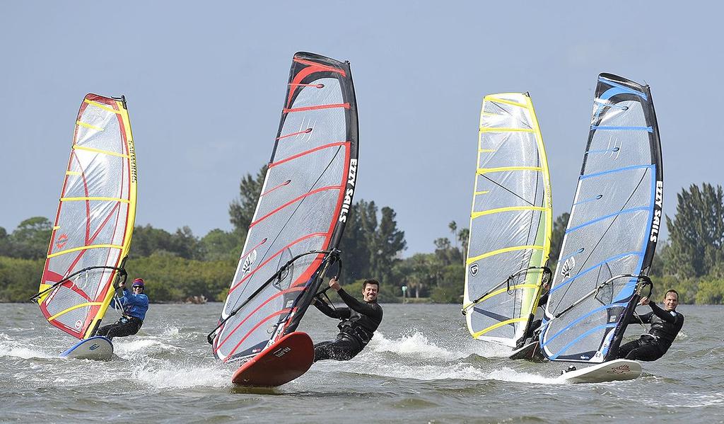 Freeride ó freeriding es probablemente la forma de windsurfing más común.