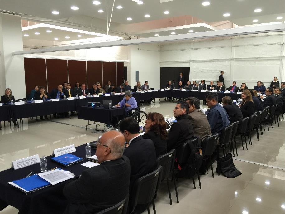 Reunión de Autoridades de Educación Superior 23 de noviembre de 2015 Participación de autoridades de 29 entidades