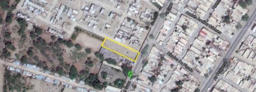 Terreno en Distrito de Castilla de 1,600 m2 Piura Excelente ubicación, Frente Avenida