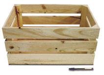 Cajas de madera, cofres y otros Caja de fruta Madera de pino o chopo macizo Medidas interior: 525 x 330 x 260 mm