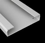 66 Montaje de soportes a techo con U perforada (Compatible con bandejas hasta x300 mm) En instalaciones con soporte a techo, se debe comprobar los cálculos de carga.
