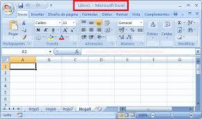 3). Libros: Un libro en Excel es el archivo en que se trabaja y donde se guardan los datos.