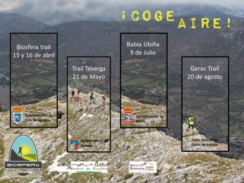 I CIRCUITO TRAILRUNNING BIOSFERA TRAIL CHALLENGE El I circuito de Trailrunning Biosfera Trail Challenge se desarrollará en el año 2017 a lo largo de las provincias de León y Asturias entre los meses