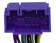 Conectores ISO para 1a instalación de autorradios CHEVROLET RL011101 RL011102 Chevrolet Captiva, Epica, Aveo (Mod.