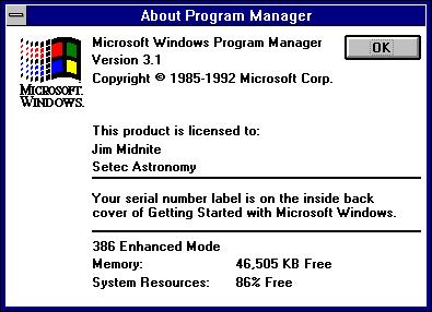 Microsoft Año 1990, Windows 3