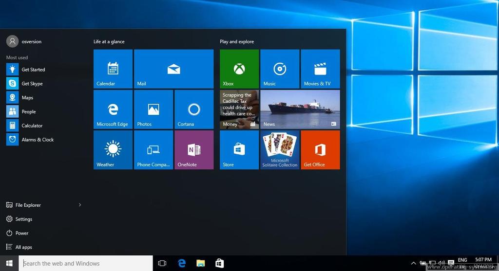 Microsoft Año 2015, Windows 10 Desarrollado prácticamente desde cero. Sistema multiplataforma.