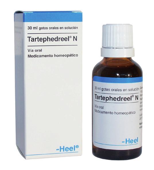 Spascupreel Tartephedreel Tos productiva con expectoración difícil Tartephedreel es eficaz en