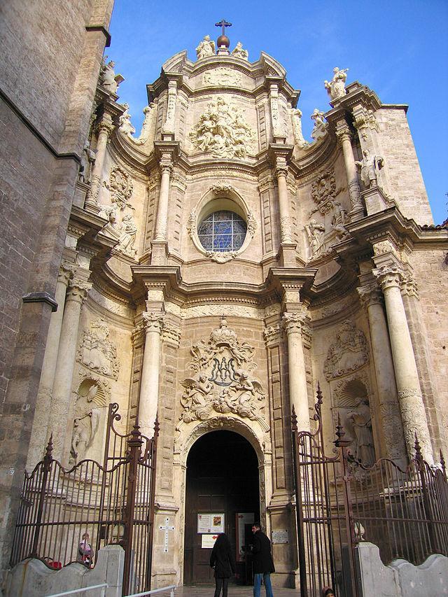 Puerta de Hierros de la catedral de valencia.
