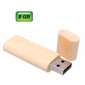4 cm Memoria USB material reciclado.