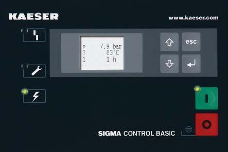 Serie SXC Calidad KAESER en todos los detalles Rotores con
