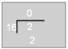 i) El cociente 36 se vuelve a dividir entre la base ii) El
