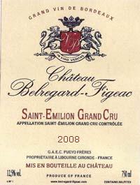 Château Belregard-Figeac 2008 Saint-Emilion