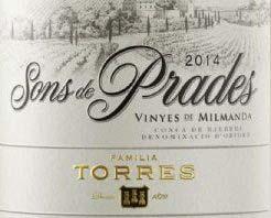 50 100% Sauvignon blanc Sons de Prades 2014 Bodegas Miguel Torres