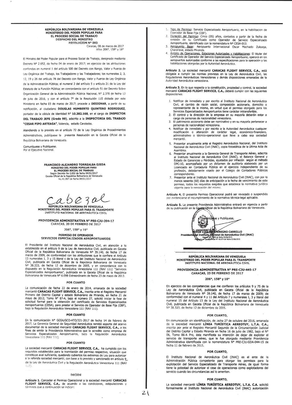434.460 GACETA OFICIAL DE LA REPÚBLICA BOLIVARIANA DE VENEZUELA
