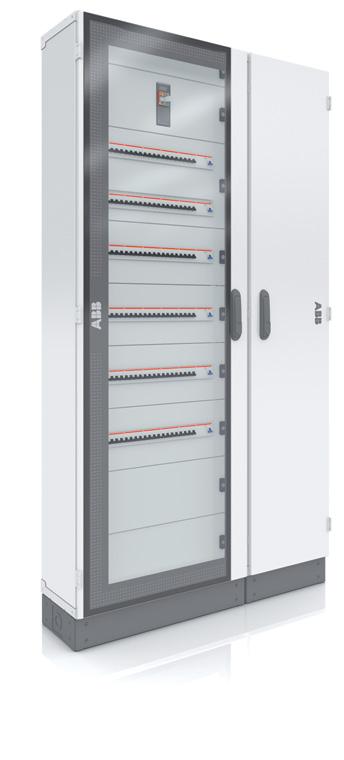 El completo sistema de armarios en todos los tamaños Con el nuevo sistema TwinLine S 43, ABB ofrece un sistema modular, a medida y ensayado de armarios de pared y pavimento.