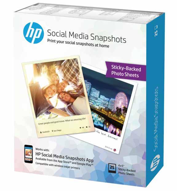 Social Media Snapshots. Imprima sus fotos directamente desde las redes sociales!