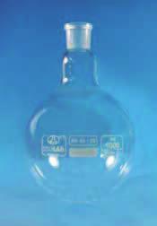 . Destilar, separar, filtrar Destilación, síntesis/matraz con GENERAL CATALOGUE EDITION 8 Matraz redondo, vidrio de borosilicato. Fabricado a base de vidrio de borosilicato.
