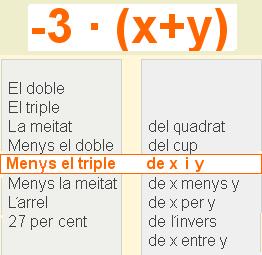 x² quatre d àrea x tres d àrea 1.