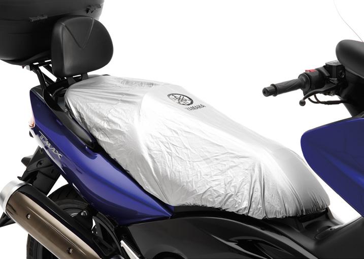 Cubierta depósito de gasolina cromado Incluye la palabra Yamaha en difuminado ACC-FUELC-Q3-ST 10,08 Plástico con recubrimiento cromado Funda de asiento Cubre el asiento del scooter Protege su asiento