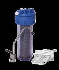 PURIFICADOR DOMÉSTICO FORTE Sistema purificador con decloración y ultrafiltración de uso doméstico para la eliminación del cloro, contaminantes orgánicos (THM, etc.