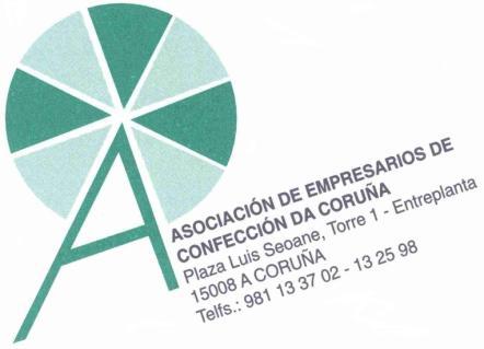 La Asociación de Empresarios de la Confección en Serie de la Coruña, fue constituida el día 8 de junio de 1977, al amparo de lo dispuesto en la Ley 19/1977, de 1 de abril, reguladora del Derecho de