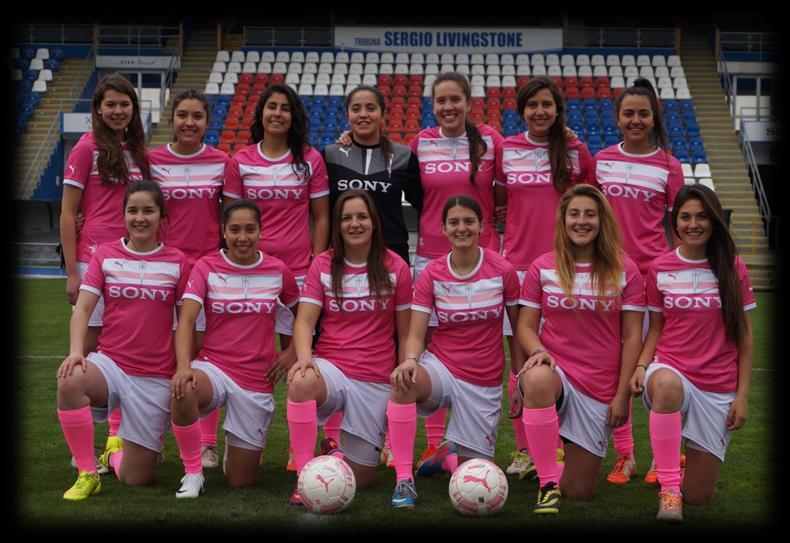 Clínica de Fútbol del Plantel Profesional en Comuna de Recoleta. Valor Compartido: Pink Project en apoyo a la prevención del cáncer de mamas.