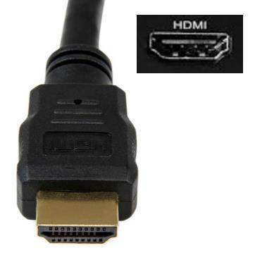 Los conectores High-Definition Multimedia Interface o HDMI (interfaz multimedia de alta definición), provee una interfaz entre cualquier fuente de audio y vídeo