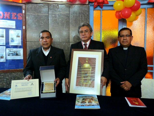 R. P. Eduardo Morante Chiroque Vice Provincial de los Religiosos Camilos, Dr.