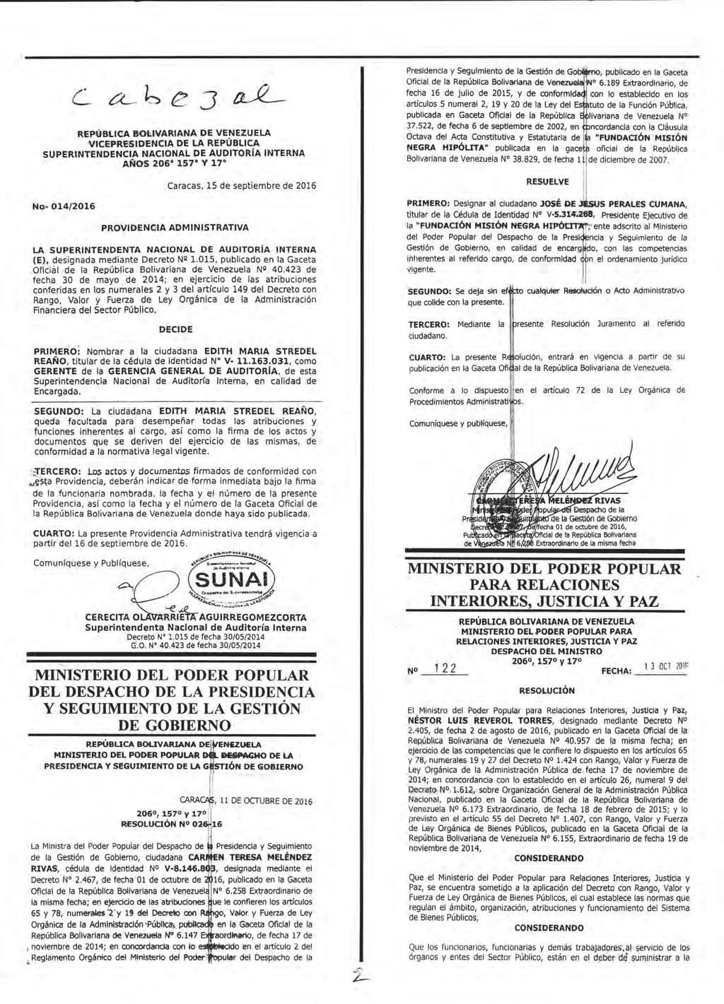 431.220 GACETA OFICIAL DE LA REPÚBLICA BOLIVARIANA DE