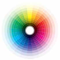 Guía del color 5. Cómo transforma la luz al color? 1. Para qué sirve el Círculo Cromático? El círculo cromático, te facilita la selección del color, con el será muy sencillo crear tus combinaciones.