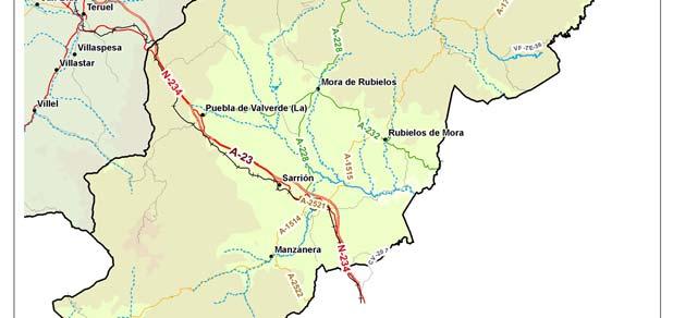 Las tres primeras poseen una mala accesibilidad ya que se encuentran a varios kilómetros de los núcleos de población, por su parte la estación de Sarrión es la que mayor volumen de viajes posee.