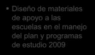 programas de estudio 2009