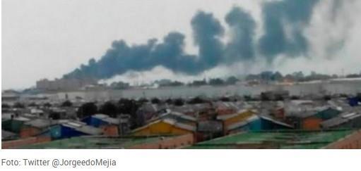 REGULACIÓN DE LLANTAS USADAS Incendio Fontibón, Bogotá Advierten la peor crisis ambiental de