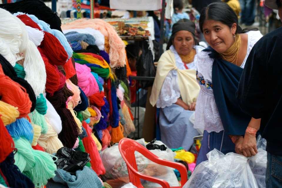 Mercado de Otavalo El más