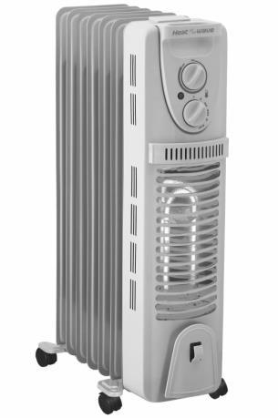 MANUAL DEL USUARIO Calefactor Radiador de Aceite y Cuarzo Modelo: HR2157 Voltaje: 127 V ~ Consumo: 1 500 W Frecuencia: