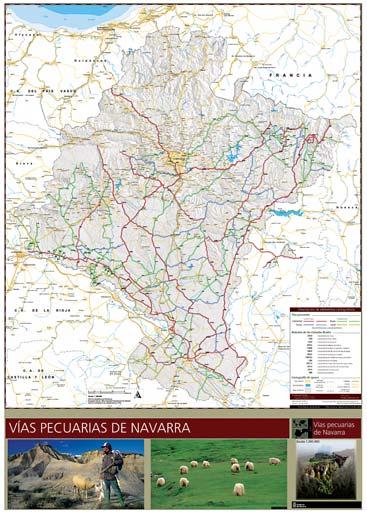 1 Catálogo de productos cartográficos 2007 12 1.8 Mapa de las vías pecuarias 1:200.