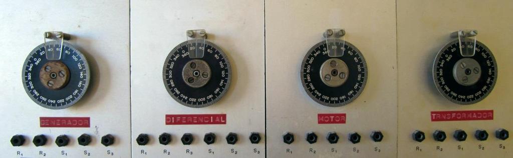 Fuente: U.S. Navy synchros [] Fig. 57: Conexión eléctrica de un sincro generador y un sincro transforma