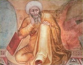 Averroes, detail of the