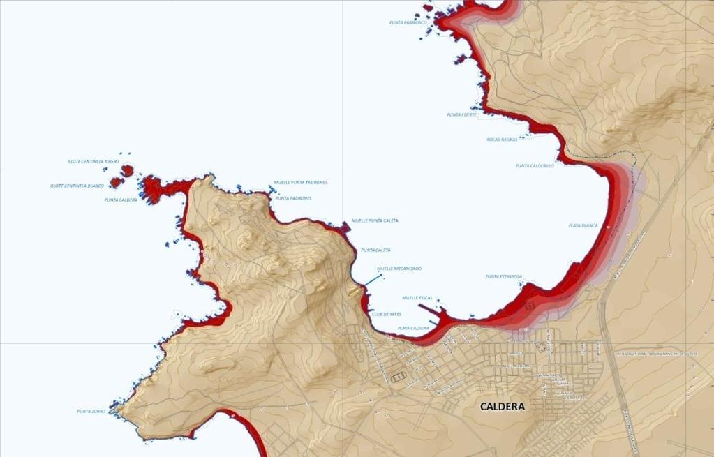 Cartas de Inundación por Tsunamis (CITSU) DEFINICIÓN DE UNA CITSU Las CITSU que elabora el SHOA, son la representación cartográfica de los diferentes niveles de inundación