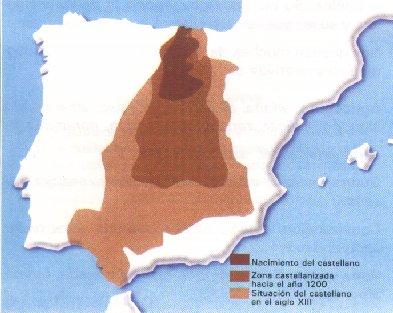 Según parece, el castellano nació en la parte norte de Castilla, en una zona comprendida entre Cantabria y Burgos.