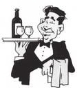 1) Léxico «El camarero pregunta.» El camarero trabaja en un restaurante, café o un bar.