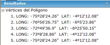 ! " " & ". / & MOSTRAR COORDENADAS DEL POLIGONO: Muestra las coordenadas geográficas del polígono que se dibuje en el mapa. 2." "4 3/ & 5 3 ".