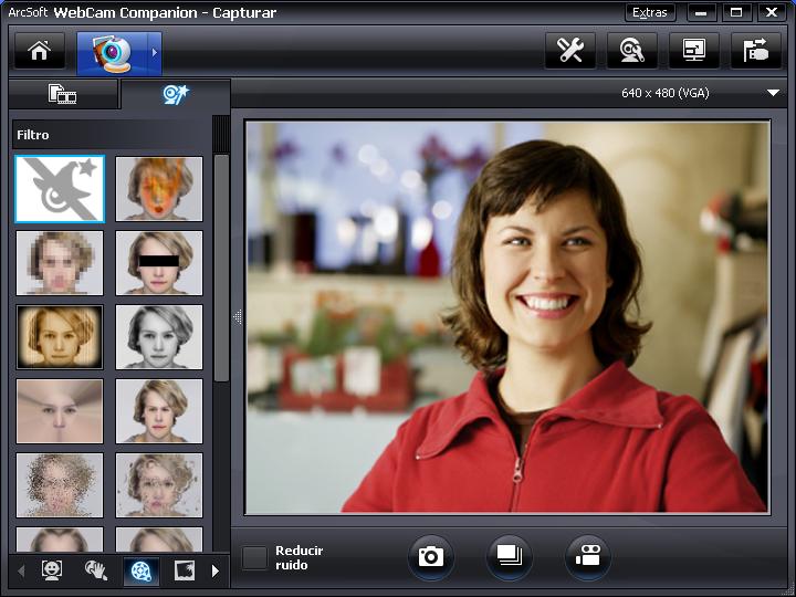 Aplicación de efectos a un vídeo o foto Muchas de las funciones de ArcSoft Magic-i Visual Effects están integradas en ArcSoft WebCam Companion, de manera que puede continuar disfrutando de los