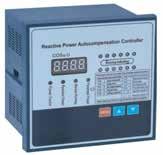 Compensación de energia reactiva Reguladores automáticos Descripción Regulador de energía reactiva de 12 pasos MNRG5C 99,10 Regulador de energia reactiva Tensión: 230VAC y 400VAC (±20%) Frecuencia: