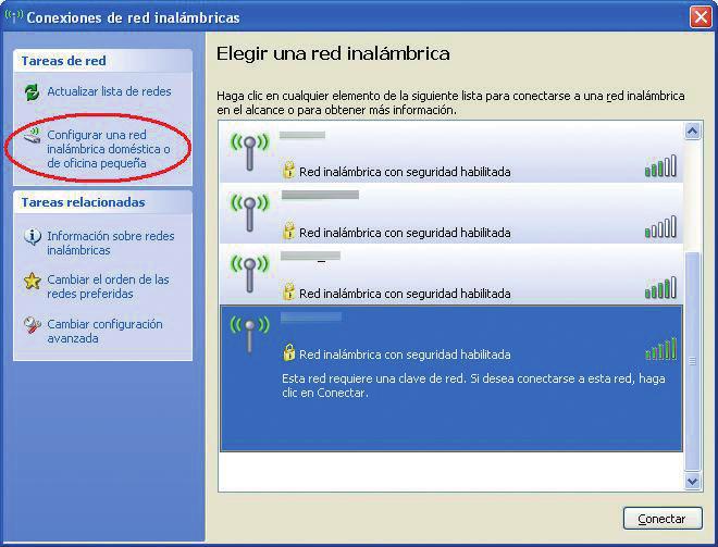 Para sistemas operativos diferentes a Windows XP SP2, consulte la ayuda de su dispositivo. 3.